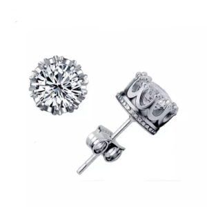 Crown Setting CZ Studs