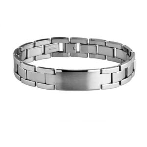 Steel Watch Link ID Bracelet