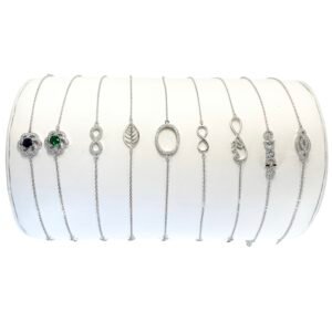 925 Sterling Silver Bracelets - Various Styles