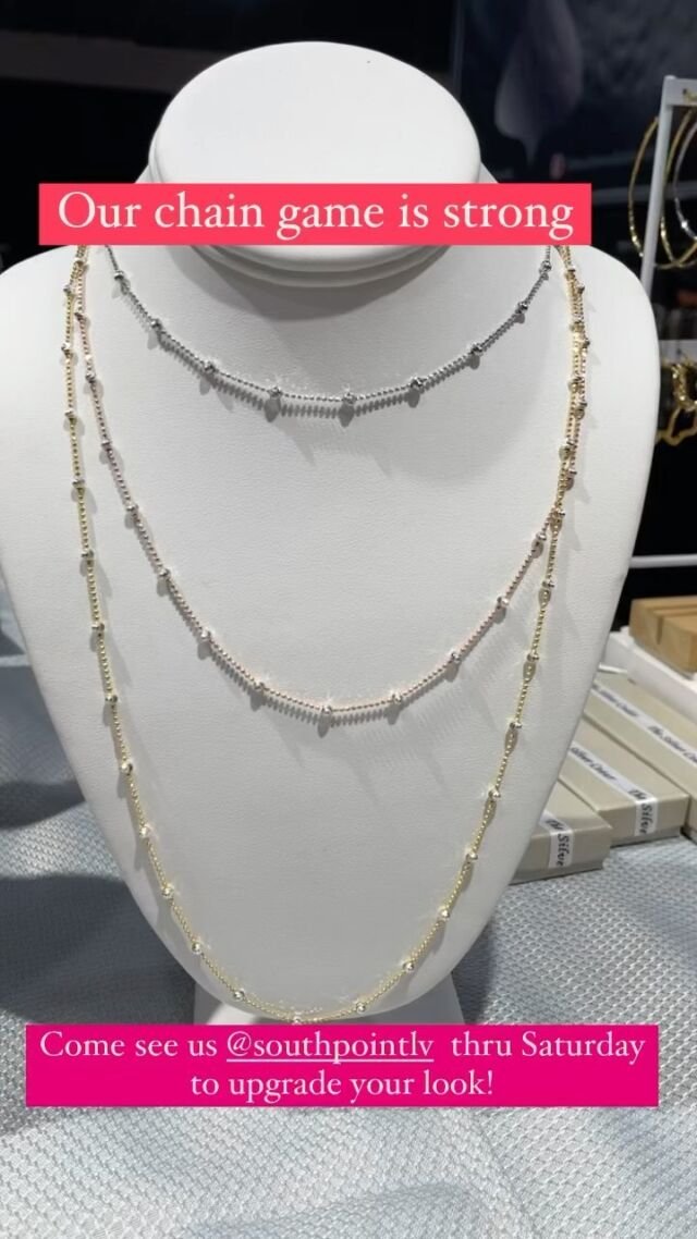 Come see us @southpointlv  thru Saturday to upgrade your look!